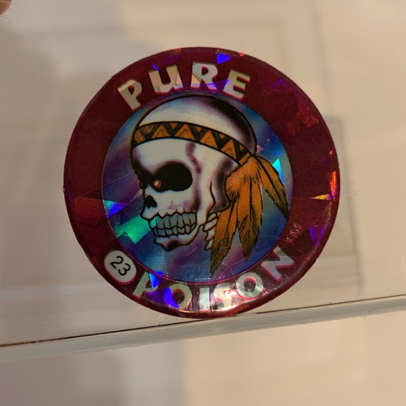 Pure Poison holographic FLASH CAP Pog Slammer Whammer - Picture 3 of 5